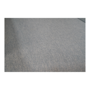 Loungebank teak 124cm, incl. kussen