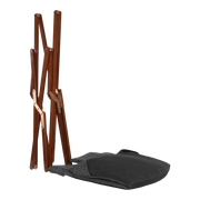 Vlinderstoel, grijs gemeleerd