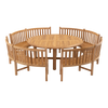 Bank teak Round 200cm