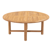 Tafel teak ø180x75cm