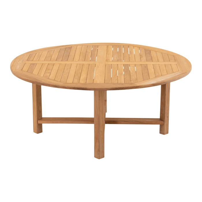 Tafel teak ø180x75cm