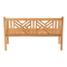 Bank teak Cross 150cm