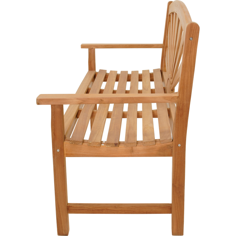 Bank teak Sunburst 156cm
