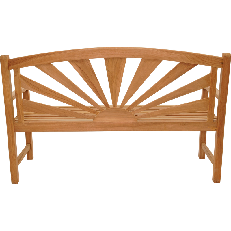 Bank teak Sunburst 156cm