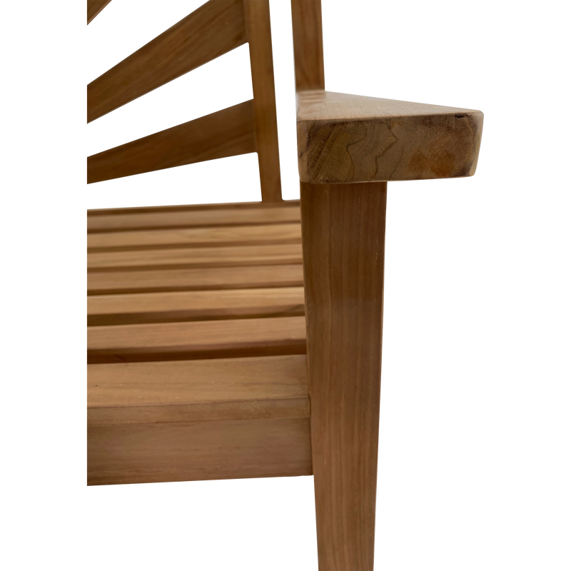 Bank teak Sunburst 156cm