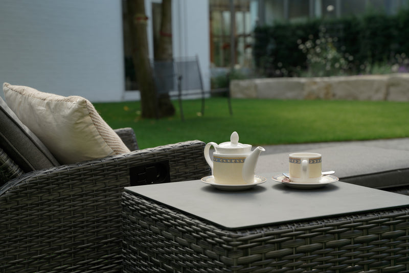 Bijzettafel Soho Forte open 50x50cm