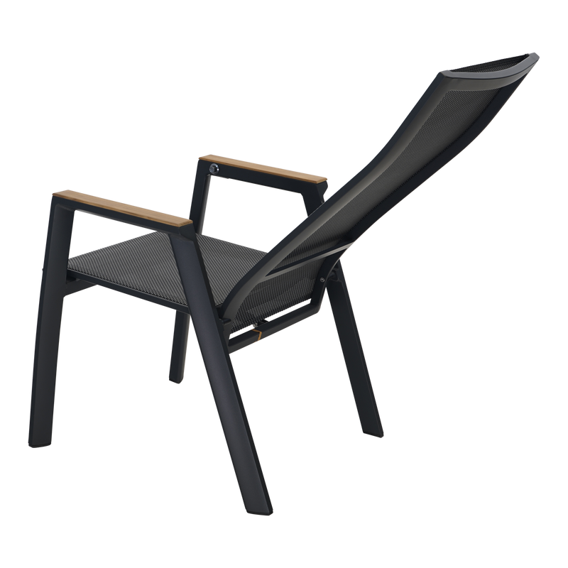 Standenstoel Amir Teak Negro