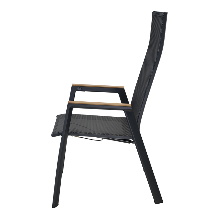 Standenstoel Amir Teak Negro