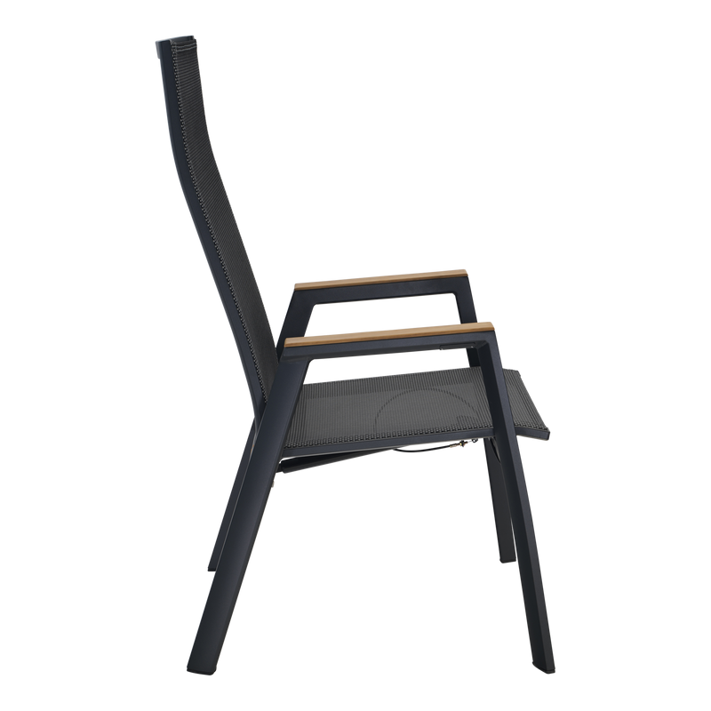 Standenstoel Amir Teak Negro