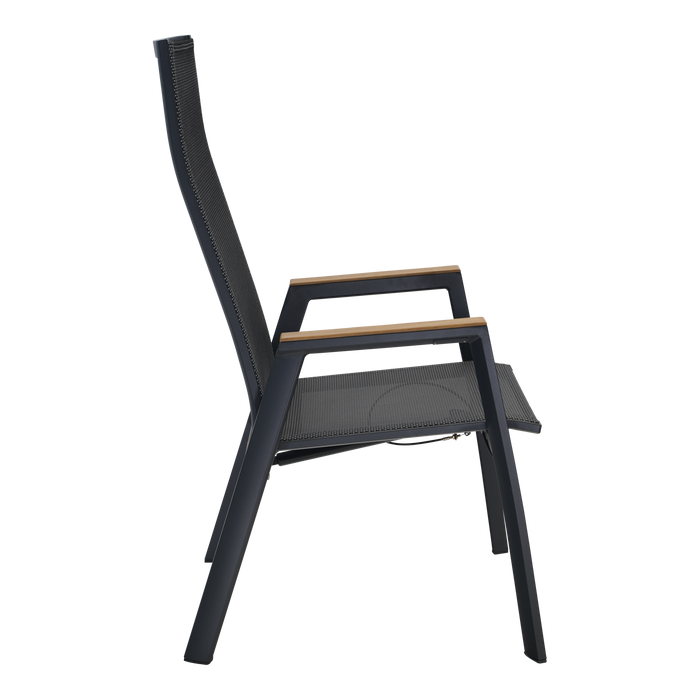 Standenstoel Amir Teak Negro