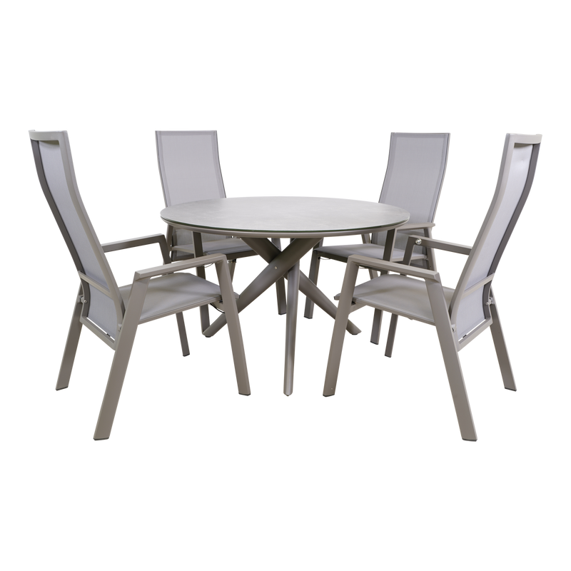 Tafel Mojito Ceramic Pardo ø120cm