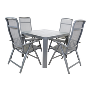 Tafel Castilla 2.0 Negro 100x100cm