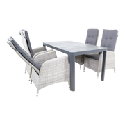 Tafel Castilla 2.0 Negro 160x90cm