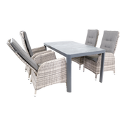 Tafel Castilla 2.0 Negro 160x90cm