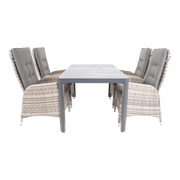 Tafel Castilla 2.0 Negro 160x90cm