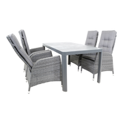 Tafel Castilla 2.0 Negro 160x90cm