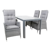 Tafel Castilla 2.0 Negro 160x90cm