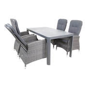 Tafel Castilla 2.0 Negro 160x90cm