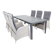 Tafel Castilla 2.0 Negro 220x100cm