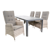 Tafel Castilla 2.0 Negro 220x100cm