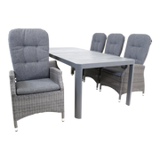 Tafel Castilla 2.0 Negro 220x100cm