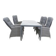 Tafel Castilla 2.0 Negro 220x100cm