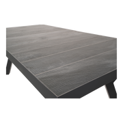 Uittrektafel Castilla 2.0 Negro Exclusive 204/264x102cm