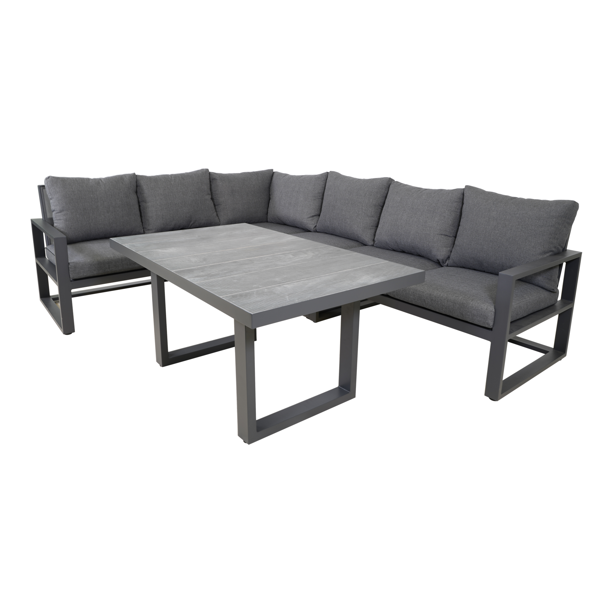 Lounge tafel hoog Prato 2.0 Negro 140x85cm