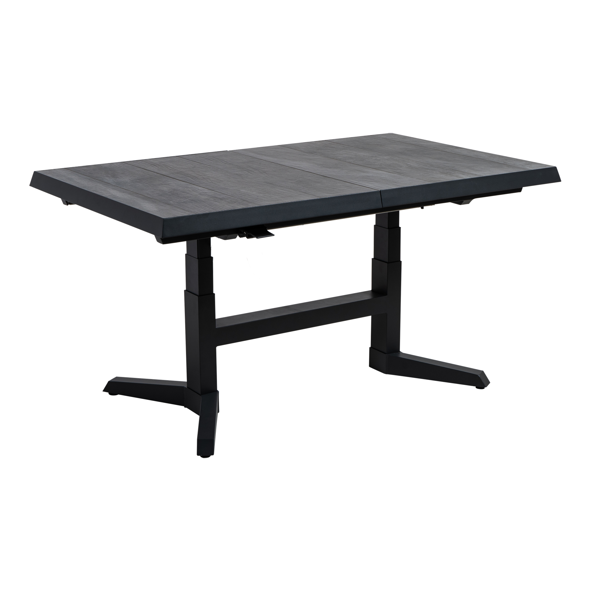 Uittrektafel verstelbaar Castilla 2.0 Negro 143/183x88x54/74