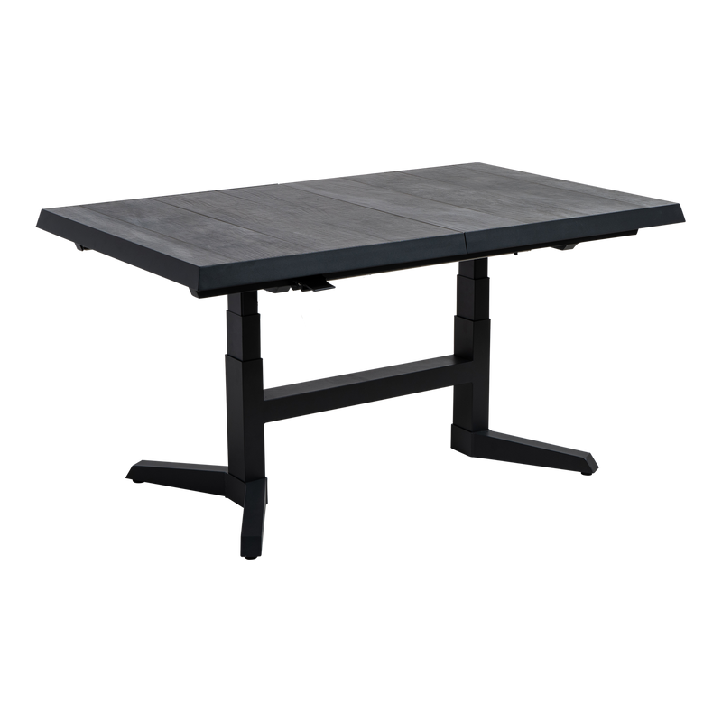 Uittrektafel verstelbaar Castilla 2.0 Negro 143/183x88x54/74