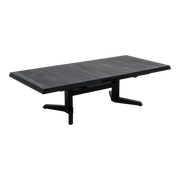 Uittrektafel verstelbaar Castilla 2.0 Negro 143/183x88x54/74