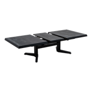 Uittrektafel verstelbaar Castilla 2.0 Negro 143/183x88x54/74