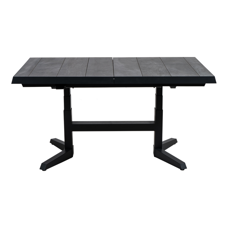 Uittrektafel verstelbaar Castilla 2.0 Negro 143/183x88x54/74