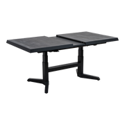 Uittrektafel verstelbaar Castilla 2.0 Negro 143/183x88x54/74