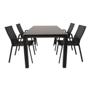 Tafel Monaco Negro 180x90cm