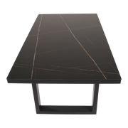 Lounge tafel hoog Monaco Negro 140x80cm