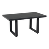 Lounge tafel hoog Monte Carlo Negro 140x80cm