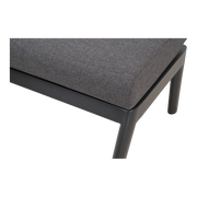 Lounge hocker Florence Alu