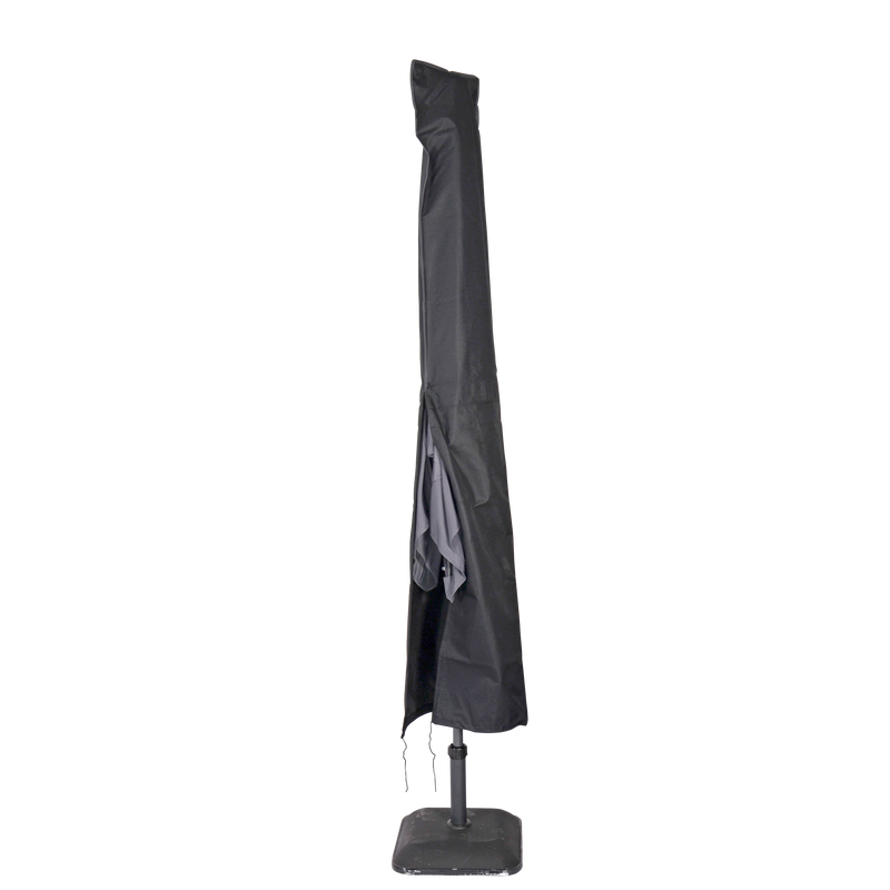 Beschermhoes zwart voor stokparasol, Ø4m/3x3m, waterdicht