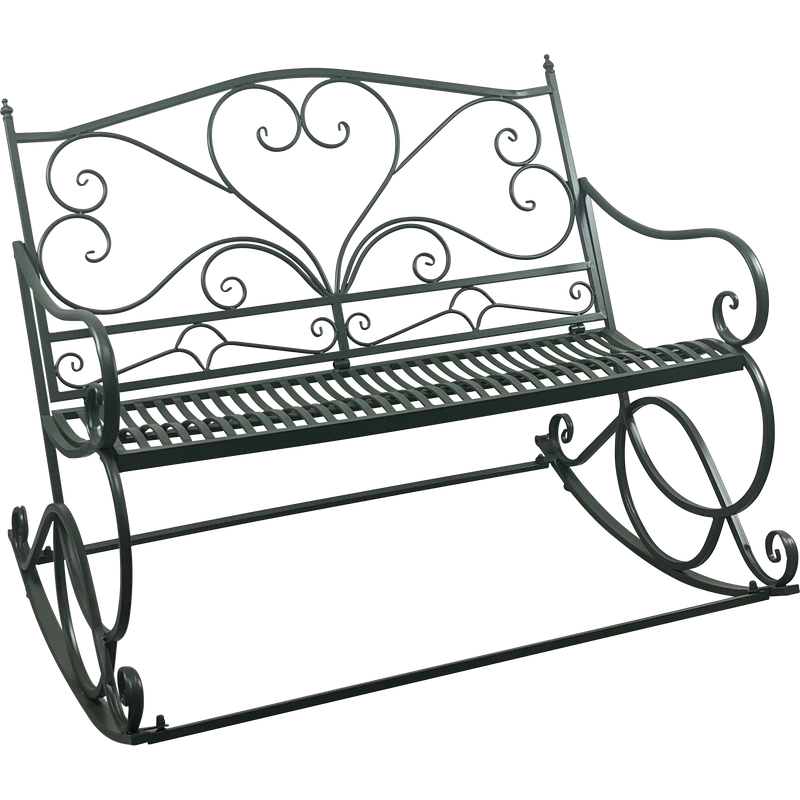 Schommelbank Viva la vida groen 115cm