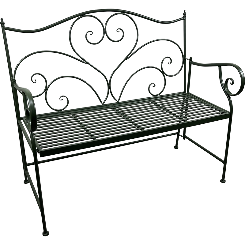 Bank Viva la vida groen 110cm