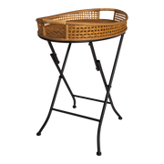 Bijzettafel Levi naturel, 55x38x62cm