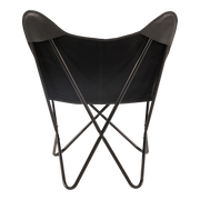 Vlinderstoel Buffalo, zwart