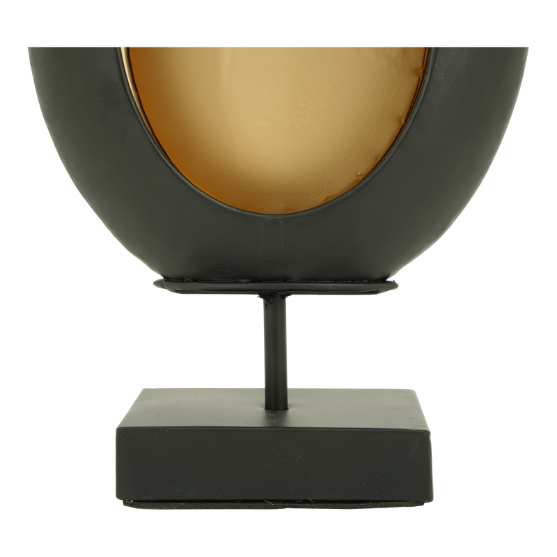 Ei ovaal op standaard 21x9x32,5cm