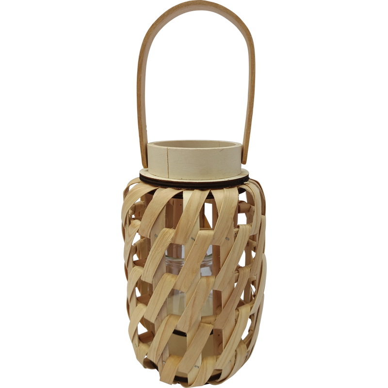 Windlicht Legno Ø15,5x26cm