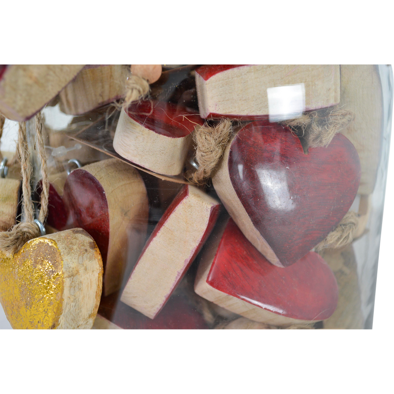 Hanger hart in fles, 3 assorti