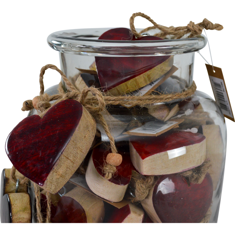 Hanger hart in fles, 3 assorti