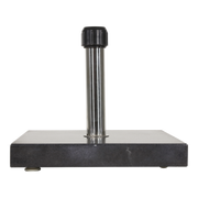 Parasolvoet vierkant graniet 35kg antraciet