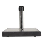 Parasolvoet vierkant graniet 35kg antraciet