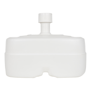 Parasolvoet kunststof vulbaar 50ltr wit